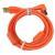 Dj TechTools Chroma Cable angled USB 1.5 m neon orange