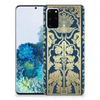 Samsung Galaxy S20 Plus | TPU Case | Beige Flowers