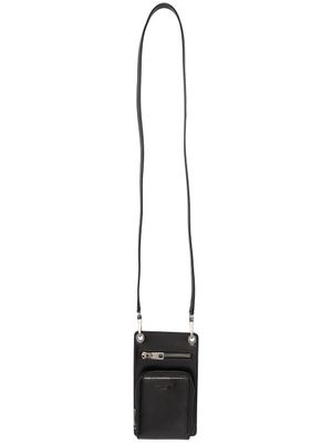 Dolce & Gabbana pochette portée poitrine à logo embossé - Noir