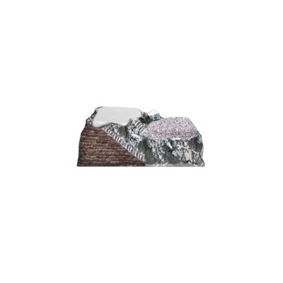 Basis kerstdorp full colour Tirol 42 x 25 cm - My village