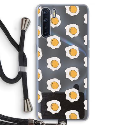 Bacon to my eggs #1: Oppo A91 Transparant Hoesje met koord