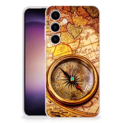 Samsung Galaxy S24 | Silliconen Back Cover | Kompas