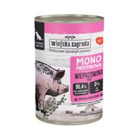 WIEJSKA ZAGRODA Monoprotein Pork - natvoer voor honden - 400g