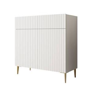 Meubella Dressoir King - 100 cm - Wit