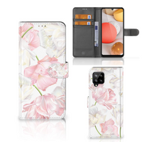 Samsung Galaxy A42 5G Hoesje Lovely Flowers