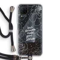 Good stories: Huawei P40 Lite Transparant Hoesje met koord