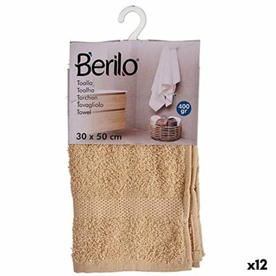 Badhanddoek Crème 30 x 50 cm (12 Stuks)