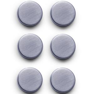 Magneten - 6x stuks - extra sterk - 2,7 cm - RVS - rond