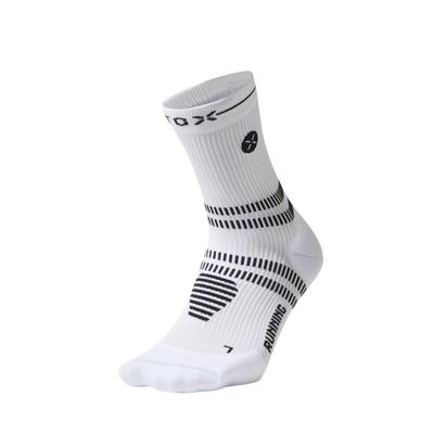 Stox Running Ankle Socks wit/zwart dames W2