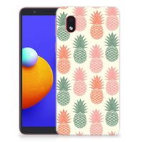 Samsung Galaxy A01 Core Siliconen Case Ananas