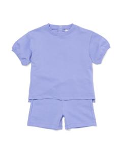 HEMA Baby Kleding Sweatset Paars (paars)