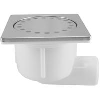 Riko Doucheput - met Zij-uitlaat - Kunststof - 10x10cm - RVS