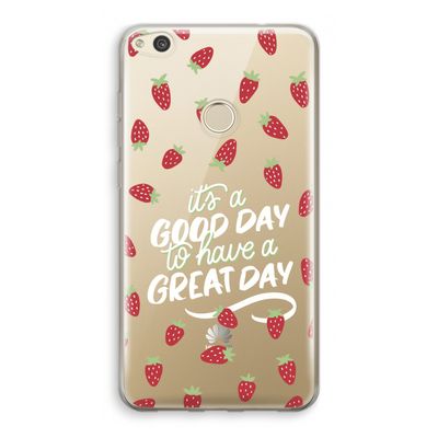 Don't forget to have a great day: Huawei Ascend P8 Lite (2017) Transparant Hoesje