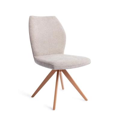 Jesper Home Draaibare Eetkamerstoel 'Ikata' Turn Peach, kleur Pretty Plaster