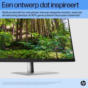 HP E27 G5 LED-monitor Energielabel D (A - G) 68.6 cm (27 inch) 1920 x 1080 Pixel 16:9 5 ms HDMI, DisplayPort, USB 3.2 Gen 1 (USB 3.0), USB-B IPS LED