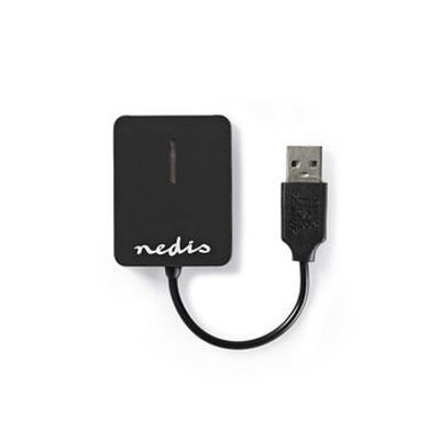 Nedis CRDRU2300BK geheugenkaartlezer USB 2.0 Intern Zwart
