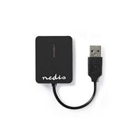 Nedis CRDRU2300BK geheugenkaartlezer USB 2.0 Intern Zwart - thumbnail