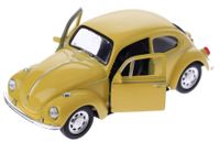 Welly Volkswagen Kever (1960) geel 12 cm - thumbnail
