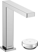 Hansgrohe Tecturis E 2-gats wastafelkraan 150 CoolStart met waste, chroom