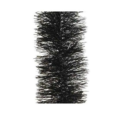 Kerstslingers - zwart - folie - 10 x 270 cm -?kerstboom decoratie