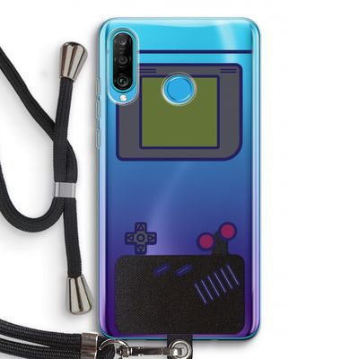 Game On: Huawei P30 Lite Transparant Hoesje met koord