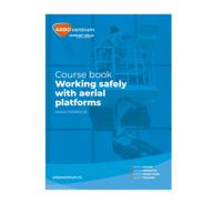 Hoogwerker cursusboek Engels Working safely with aerial platforms - Hoogwerker cursusboek Engels