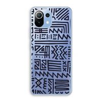 Marrakech print: Xiaomi Mi 11 Lite Transparant Hoesje Marrakech print: Xiaomi Mi 11 Lite Transparant Hoesje