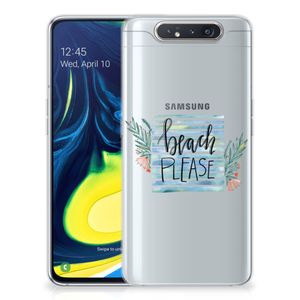 Samsung Galaxy A80 Telefoonhoesje met Naam Boho Beach