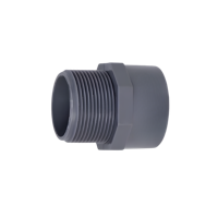 PVC Puntstuk met buitendraad - 32 mm x 1 inch