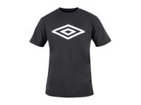 UMBRO Heren T-shirt (L, Zwart)