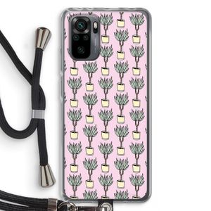 Boompje: Xiaomi Redmi Note 10 Pro Transparant Hoesje met koord