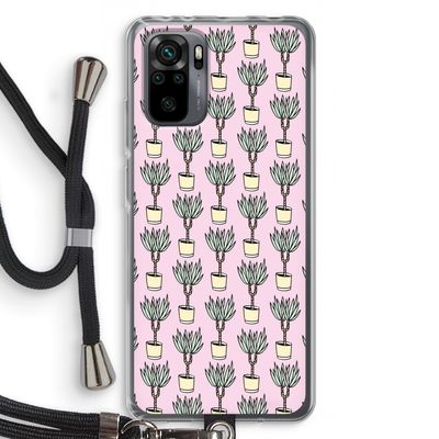 Boompje: Xiaomi Redmi Note 10 Pro Transparant Hoesje met koord