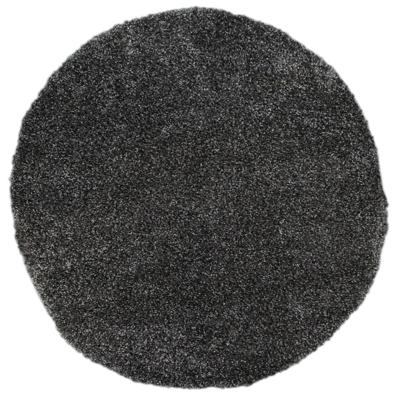 Hoogpolig Vloerkleed Shaggy Plus 959 Grey-Ø 200 cm