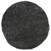 Hoogpolig Vloerkleed Shaggy Plus 959 Grey-Ø 200 cm