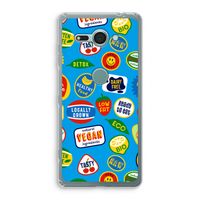 Fruitsticker: Sony Xperia XZ2 Compact Transparant Hoesje