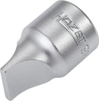 HAZET Dopsleutelbit 980-3X19 · 1/2 inch (12,5 mm) vierkant hol · Sleufprofiel · SW 3 x 19 mm HAZET Dopsleutelbit 980-3X19 · 1/2 inch (12,5 mm) vierkant hol · Sleufprofiel · SW 3 x 19 mm