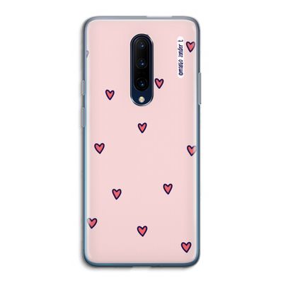 Hartjes: OnePlus 7 Pro Transparant Hoesje