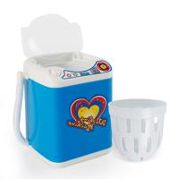 Mini multifunctionele Kids wasmachine speelgoed schoonheid spons borstels wasmachine (blauw)