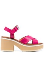 Clergerie sandales Charline en cuir - Rose