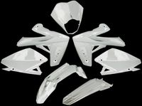 Edge Plaatset 7-delig voor rieju mrt 50 sm - wit