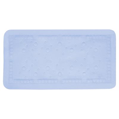 Differnz Tutus inlegmat bad - 100% PVC - anti-slip laag - 68 x 36 cm - blauw