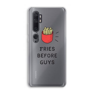 Fries before guys: Xiaomi Mi Note 10 Pro Transparant Hoesje