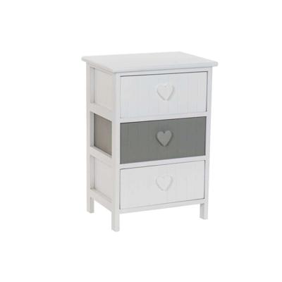 Ladenkast Home ESPRIT Wit Grijs 40 x 29 x 58 cm