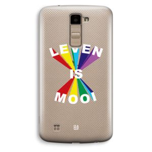 Het Leven Is Mooi: LG K10 (2016) Transparant Hoesje