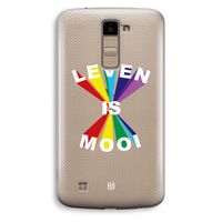 Het Leven Is Mooi: LG K10 (2016) Transparant Hoesje Het Leven Is Mooi: LG K10 (2016) Transparant Hoesje