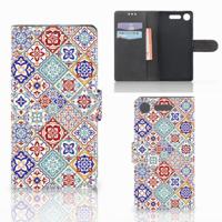 Sony Xperia XZ1 | Bookcase | Tiles Color