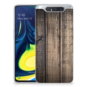 Samsung Galaxy A80 Bumper Hoesje Steigerhout