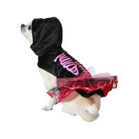 Kostuum voor honden Roze Skelet Maat M