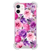 iPhone 12 mini shockproof hoesje - Rosy blooms