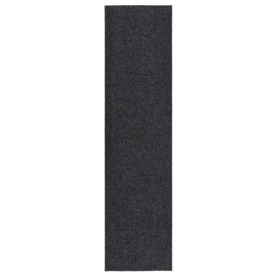 Droogloopmat 100x400 cm antracietkleurig